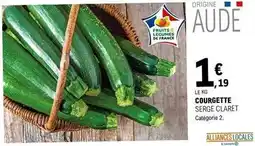 E.Leclerc E.leclerc - courgette serge claret offre