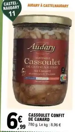 E.Leclerc Canard - cassoulet confit de offre