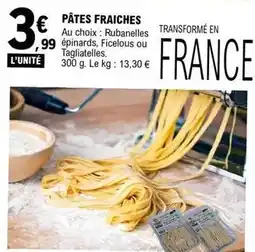 E.Leclerc Pâtes fraiches offre