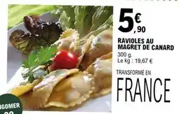 E.Leclerc Canard - ravioles au magret de offre