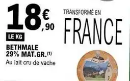 E.Leclerc Bethmale 29% mat.gr offre
