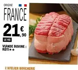 E.Leclerc Viande bovine: rôti offre
