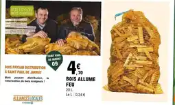 E.Leclerc E.leclerc - bois allume feu offre