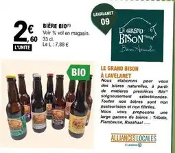 E.Leclerc E.leclerc - bière bio offre