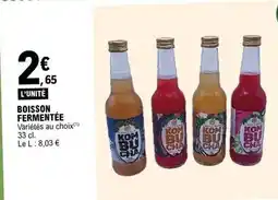 E.Leclerc Boisson fermentée offre