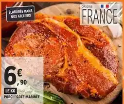 E.Leclerc Porc: côte marinee offre
