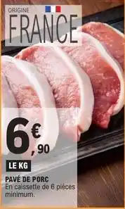 E.Leclerc Pavé de porc offre