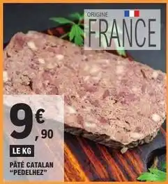 E.Leclerc Pâté catalan pedelhez offre
