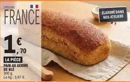 E.Leclerc Pain au germe de blé offre