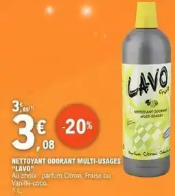 E.Leclerc Nettoyant odorant multi-usages offre