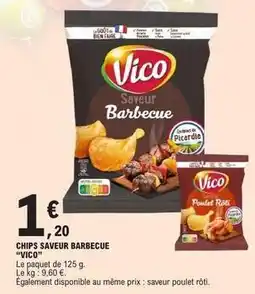 E.Leclerc Vico - chips saveur barbecue offre