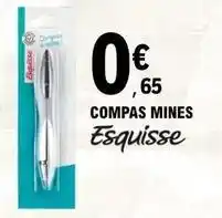 E.Leclerc Esquisse - compas mines offre