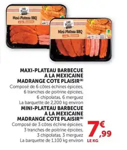 U Express Maxi-plateau barbecue a la mexicaine madrange cote plaisir offre