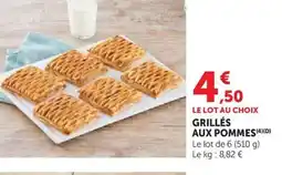 U Express Grillés aux pommes offre