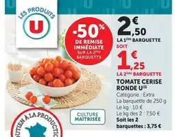 U Express Tomate cerise ronde u offre