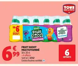 Auchan FRUIT SHOOT Multivitaminé offre