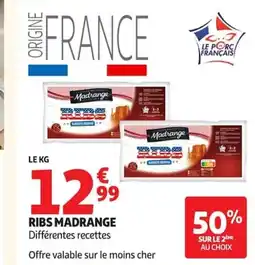 Auchan MADRANGE Ribs offre