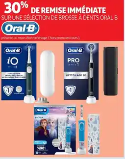 Auchan ORAL B Sur une sélection de brosse à dents offre