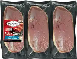 Auchan Delpeyrat 3 magrets de canard marinés delpeyrat offre