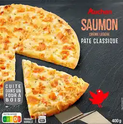 Auchan Auchan pizza au saumon surgelée auchan offre