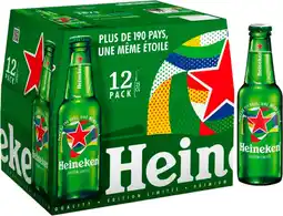 Auchan Heineken bière blonde heineken offre