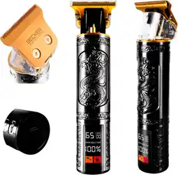 Auchan Becker shaves and trims tondeuse sans fil dragon noire offre