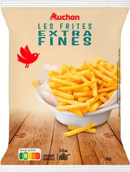 Auchan Auchan frites extra fines surgelées auchan offre
