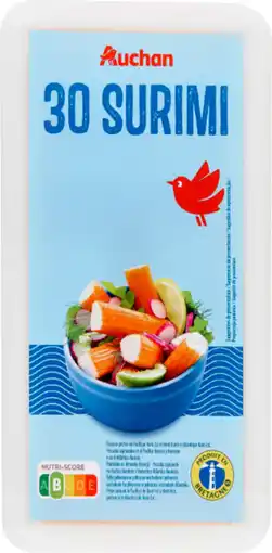 Auchan Auchan bâtonnets de surimi auchan offre