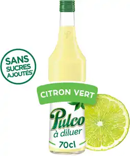 Auchan Pulco pulco concentré citron vert offre
