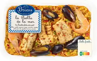 Auchan Sans marque paëlla de la mer maison briau offre