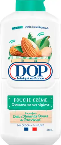 Auchan Dop crème de douche lait d'amande douce de provence dop offre