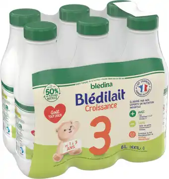 Auchan Bledina blédilait croissance 3 blédina offre