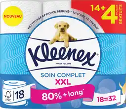 Auchan Kleenex papier toilette kleenex offre
