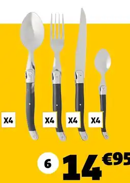 GiFi Ménagère 16pcs inox offre