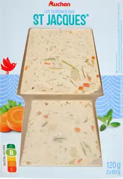 Auchan Auchan les terrines aux st jacques auchan offre
