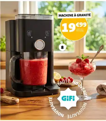 Gifi machine à granité 30w