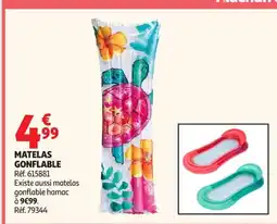Auchan Matelas gonflable offre