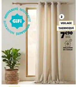 GiFi Gifi voilage thermique offre