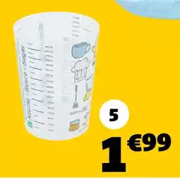 GiFi Verre 10 doseur polypropylène offre