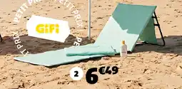 GiFi Dossier de plage offre