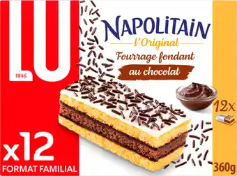 Auchan Napolitain gâteau napolitain l'original lu offre