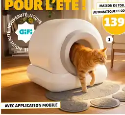 GiFi Maison de toilette automatique connectée offre