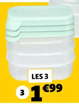 GiFi Gifi 3 boîtes alimentaires offre