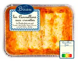 Auchan Supermarché Sans marque cannelloni aux crevettes sauce homardine maison briau offre