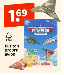 Wibra Moxy plie ton propre avion offre