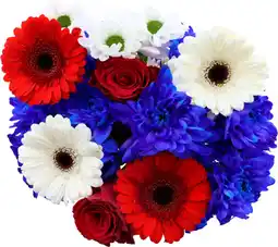 Auchan Supermarché Sans marque bouquet composé 9 tiges offre