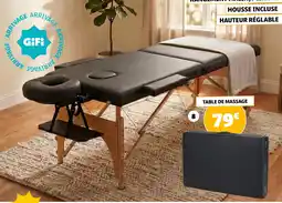 GiFi Gifi table de massage offre