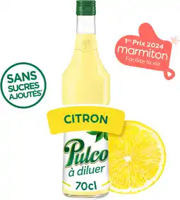 Auchan Supermarché Pulco pulco concentré citron offre