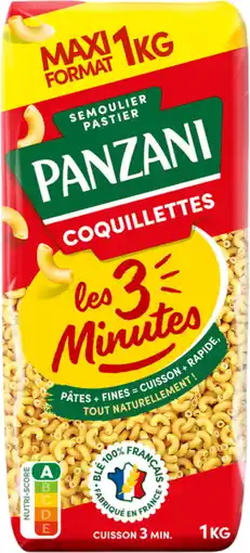 Auchan Supermarché Panzani coquillettes cuisson rapide panzani offre