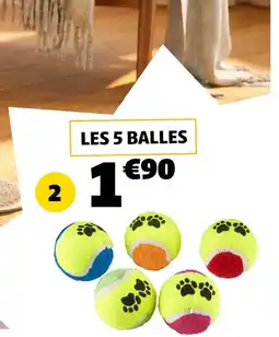 GiFi 5 balles pour animaux offre